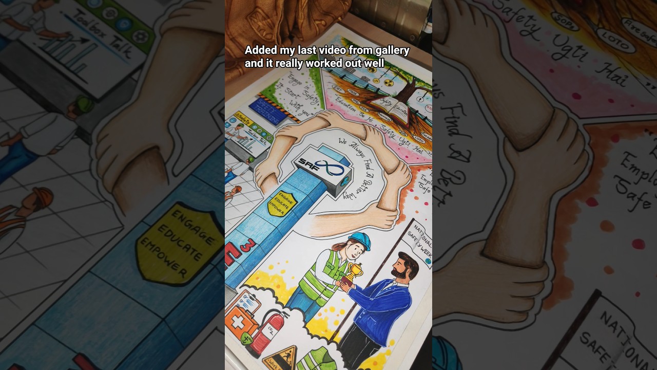 Safety Week 2026 Engage 🫂, Educate 🧑🏻&zwj;🎓, Empower 🦸🏻. #posterdesign #drawing #srfltd #safetychampion