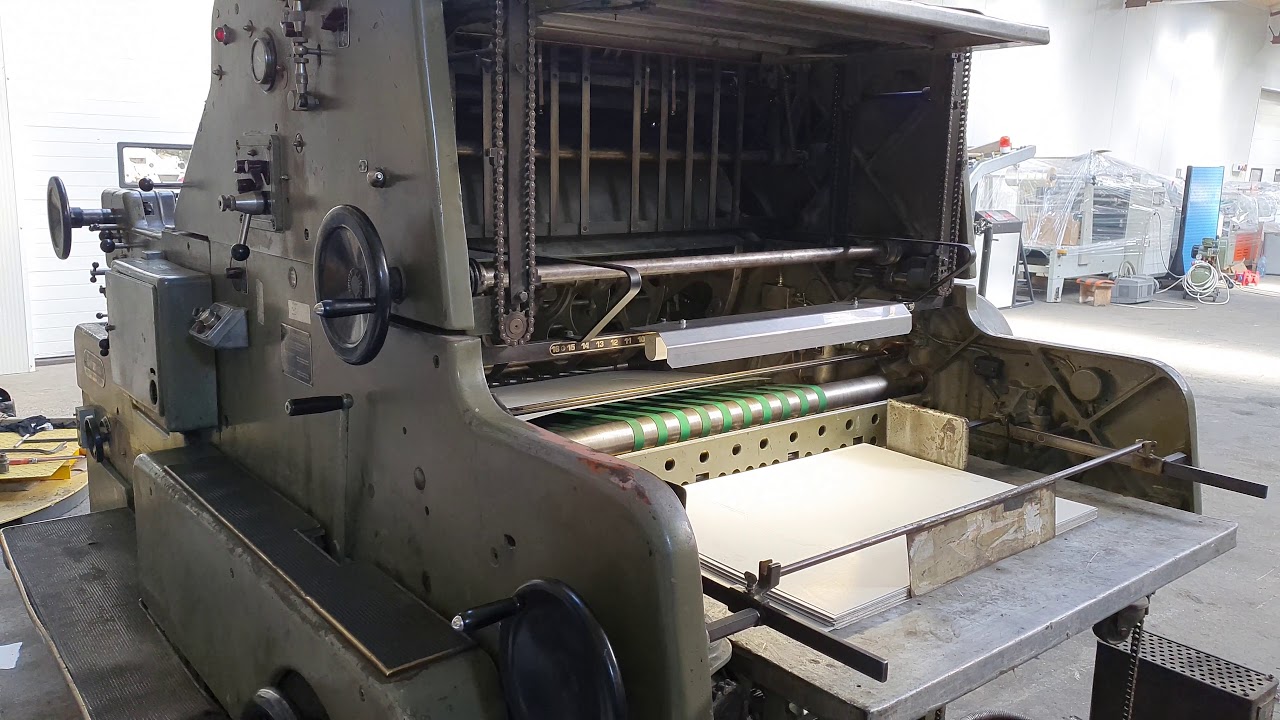 Masina de stantat Nebiolo Saturnia | Nebiolo Saturnia Die Cutting Machine