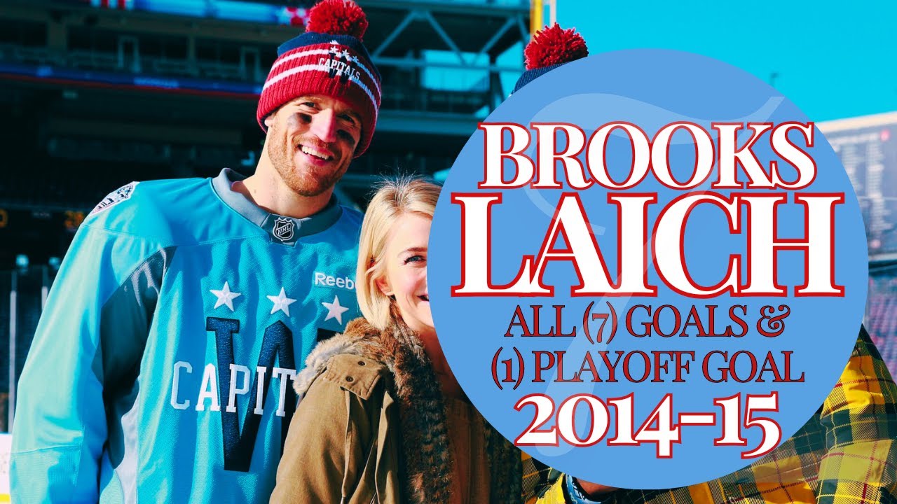 Brooks Laich All (7) Goals & (1) Playoff Goal 2014-15 | Capitals Highlights