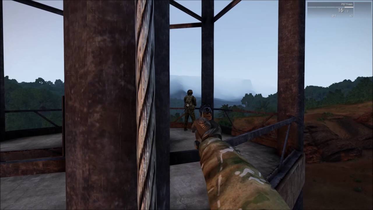 Advanced Urban Rappeling with Grappling ArmA 3