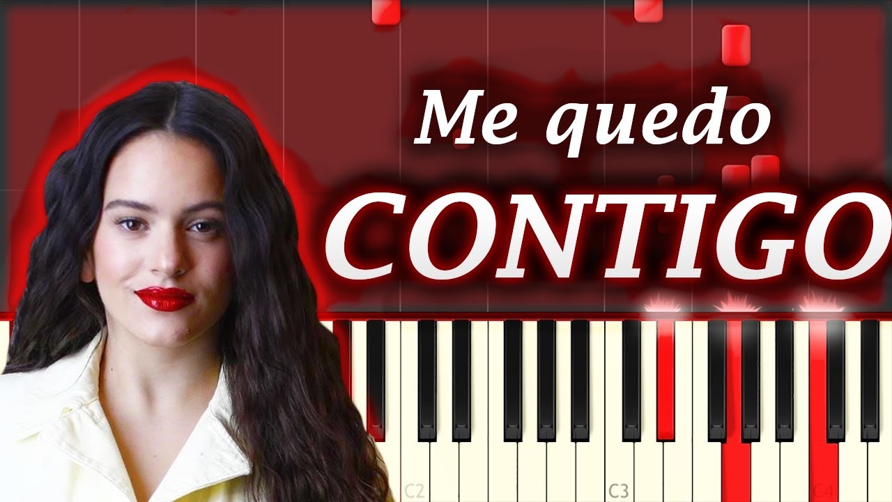 Rosalía - Me Quedo Contigo | Piano Tutorial / Cover | Goya 2019