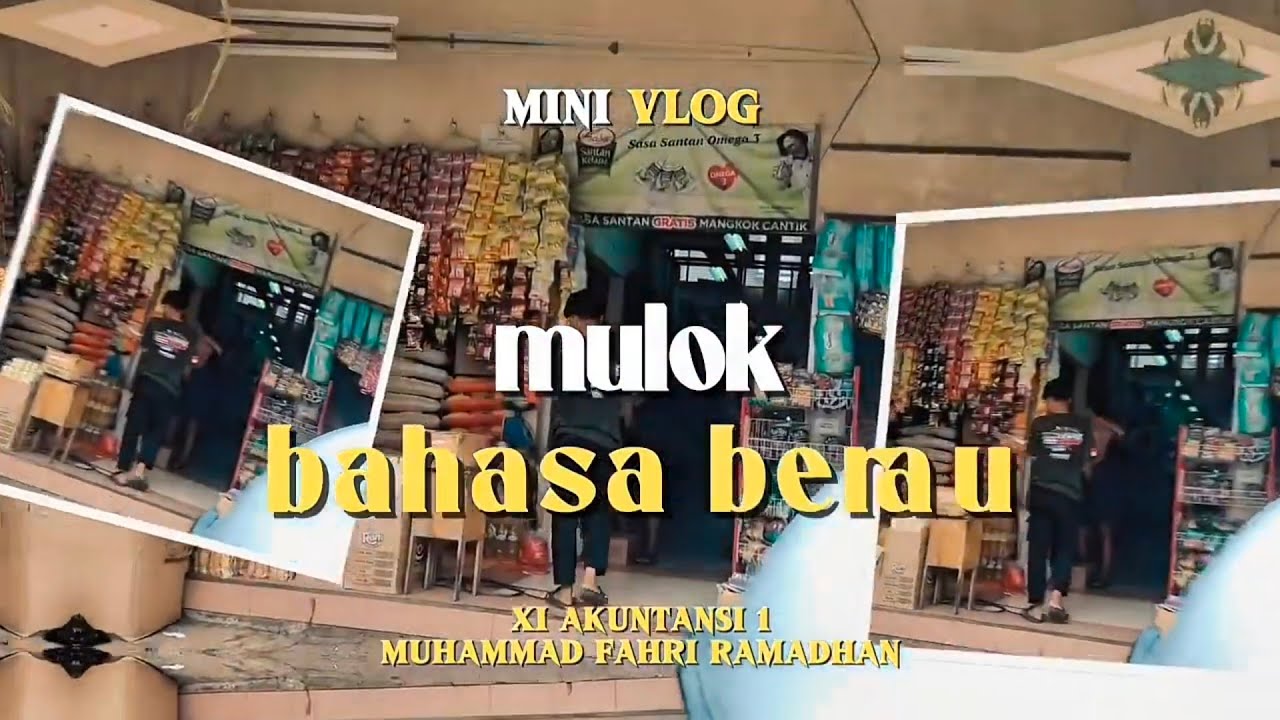 Pasar Adji Dilayas || Vlog Bahasa Berau #SMKN1BERAU #kartikalinibaya