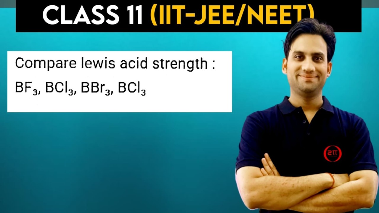 Compare lewis acid strength : BF₃, BCl₃, BBr₃, BCl₃