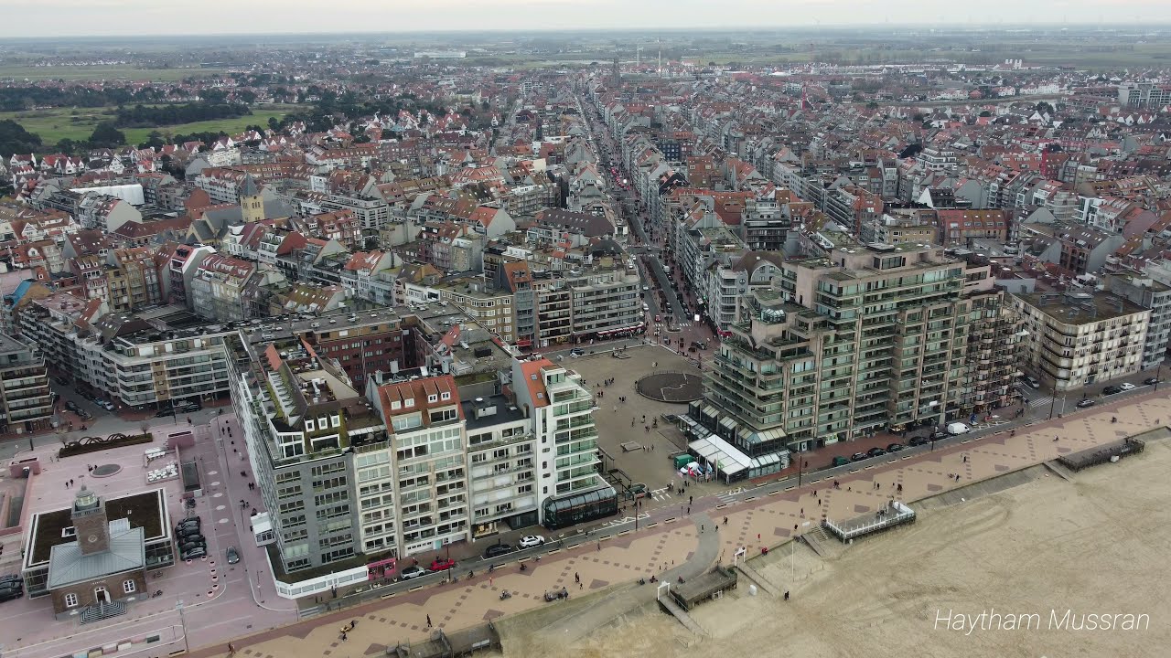 Knokke-Heist, Belgium By Drone- Amazing 4K Drone Shots -كنوكه- هايست بلجيكا