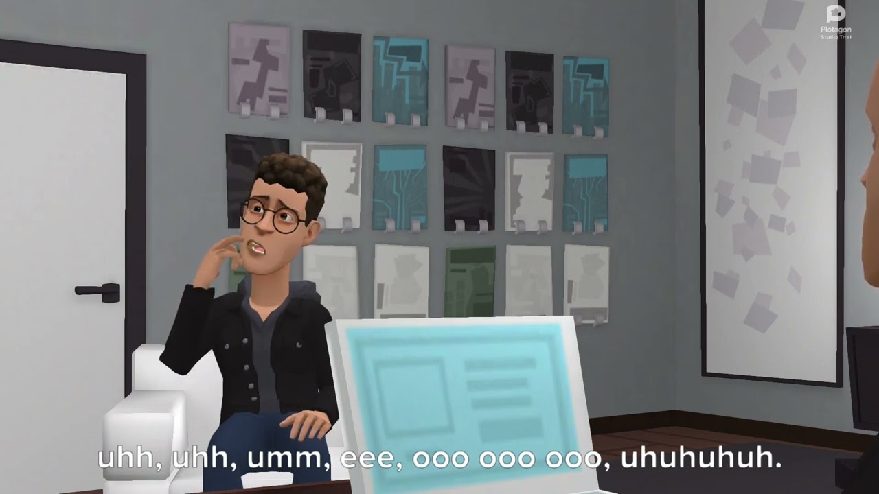 Peter fools around and fails college admission mock interview/grounded