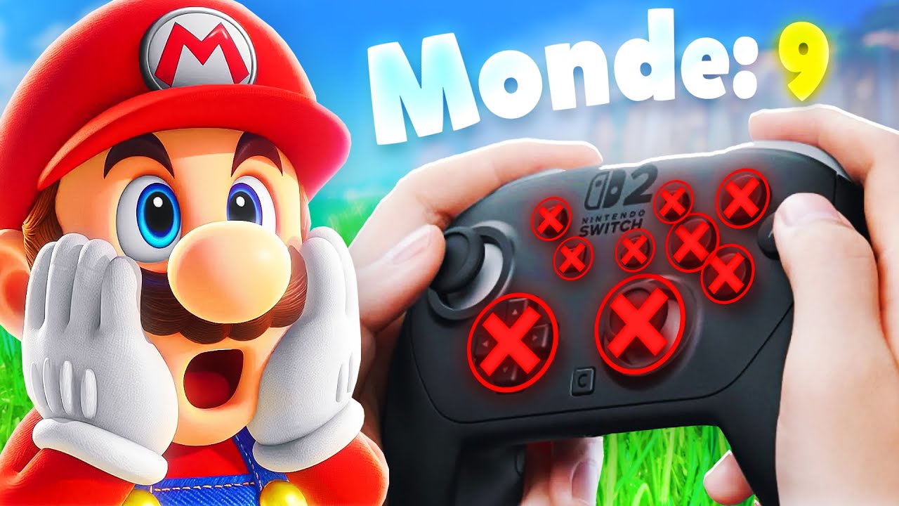 1x Mond = 1 Taste WENIGER in Mario Odyssey...