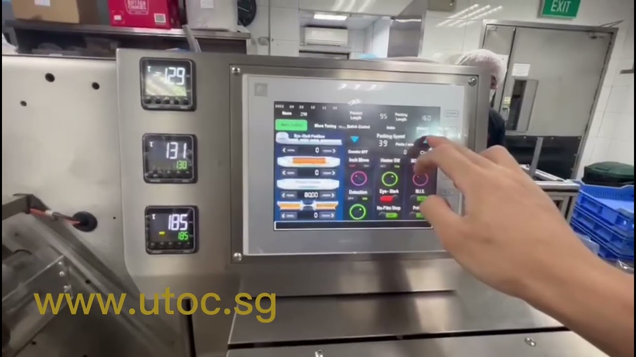 Horizontal Flow wrap packaging machine