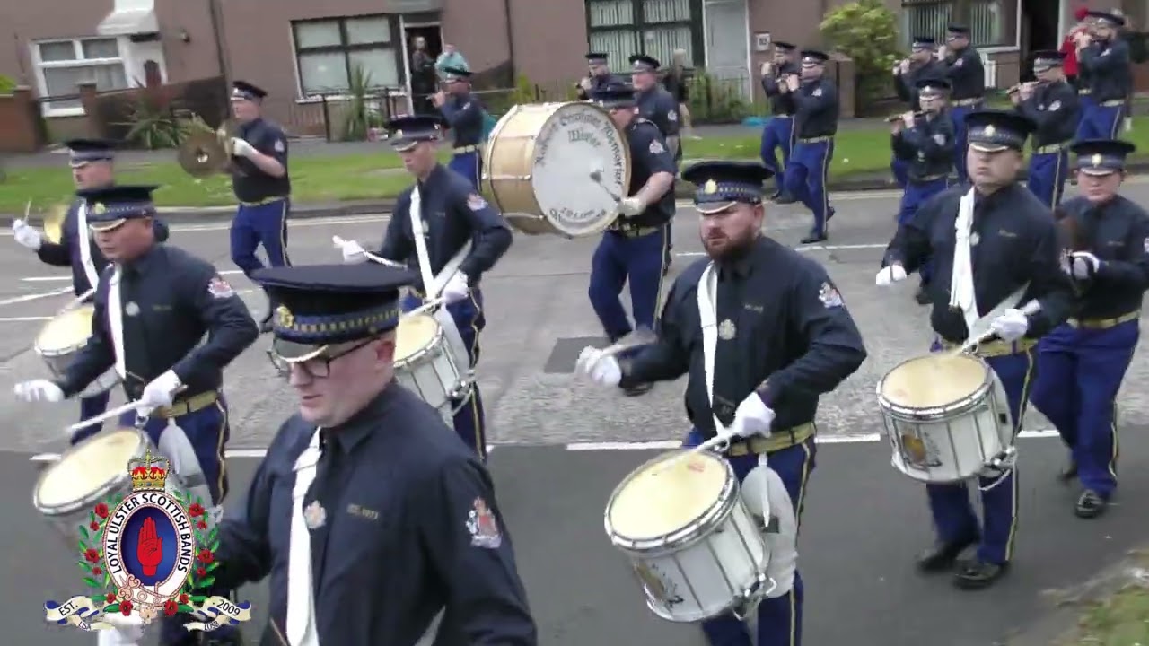 Robert Graham Memorial FB @ Rathcoole Protestant Boys FB 15th Anniversary Parade 29/06/24