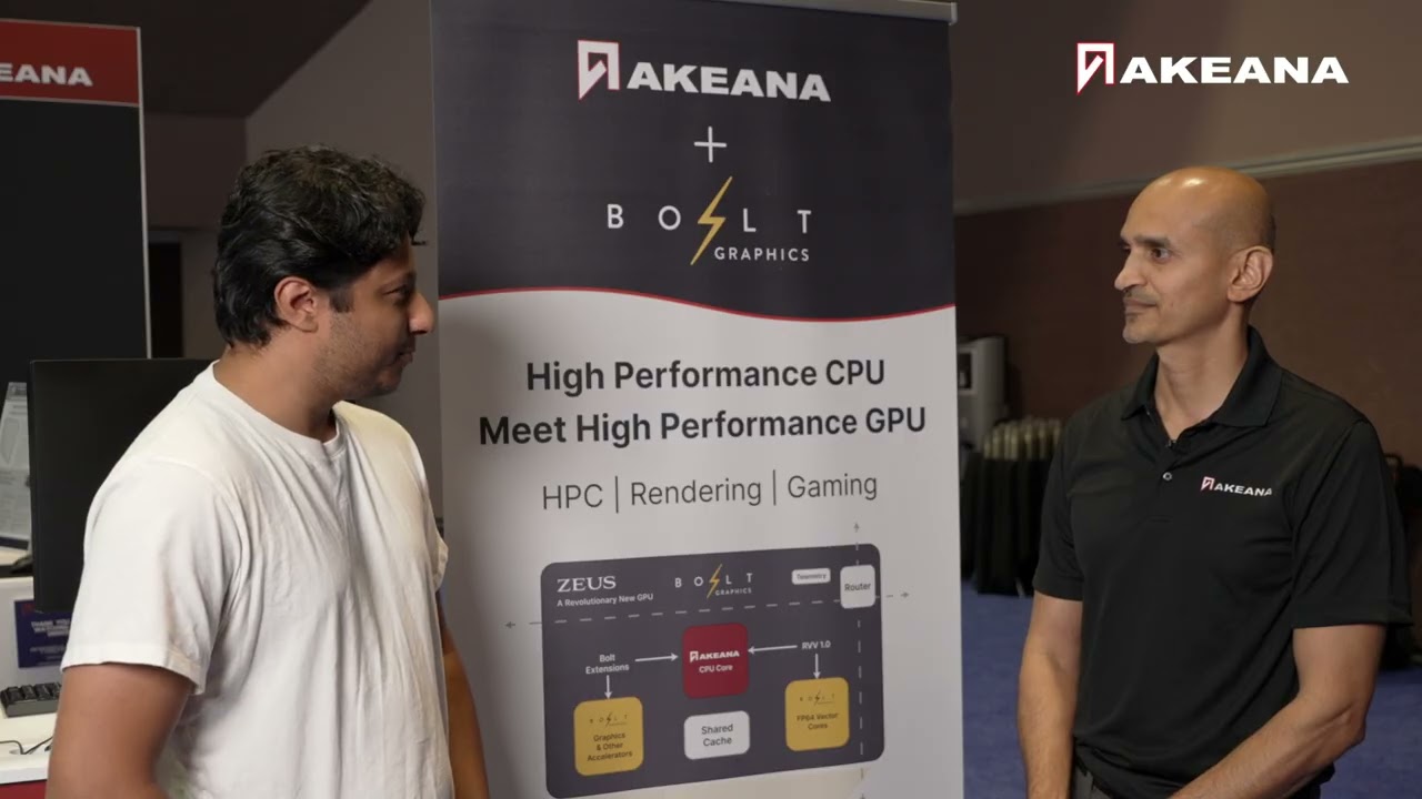 Akeana, Bolt Graphics Partnership Interview