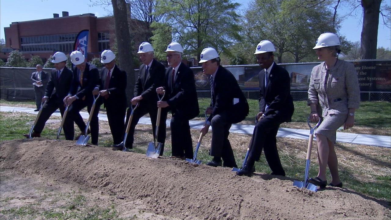 Groundbreaking ceremony for Measurement Systems Laboratory