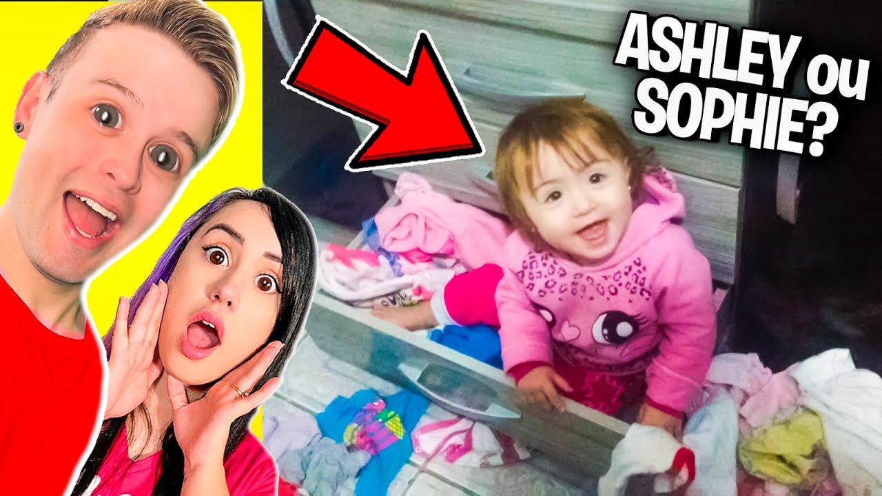 ASSISTIMOS aos VÍDEOS ANTIGOS da ASHLEY e SOPHIE FAZENDO BAGUNÇA! MUITO ENGRAÇADO! Pai Também Vloga