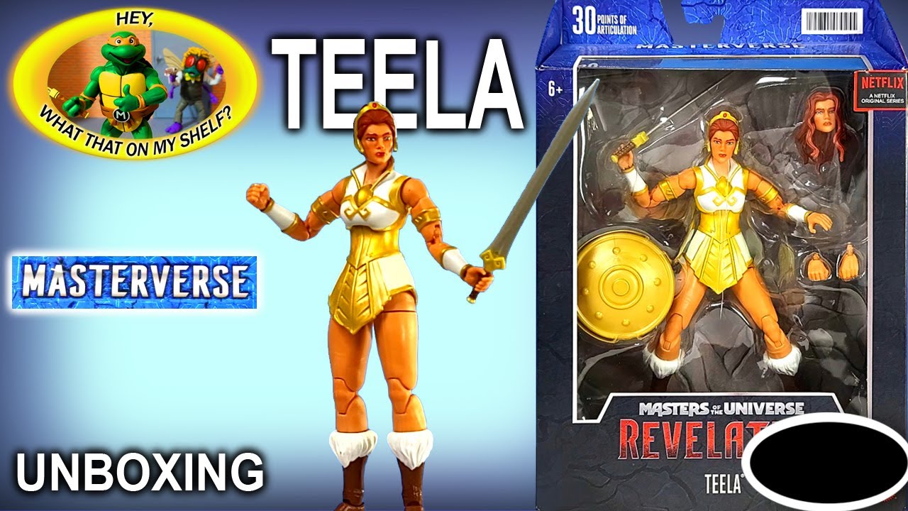 Unboxing Masterverse Teela - March 5th 2023 - Mattel Masters Of The Universe Figure