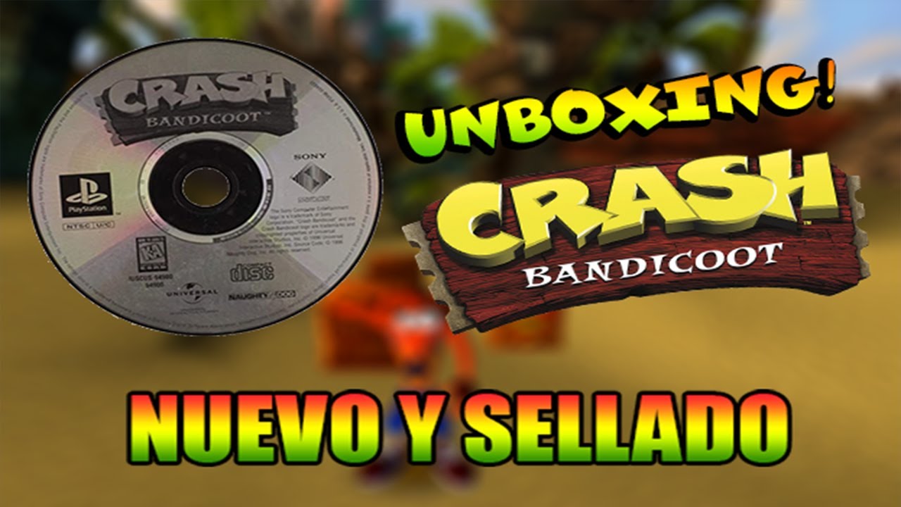 Retro Unboxing  -  Crash Bandicoot (PS1)❗❗❗Nuevo y Sellado❗❗❗ | VillaWumpa