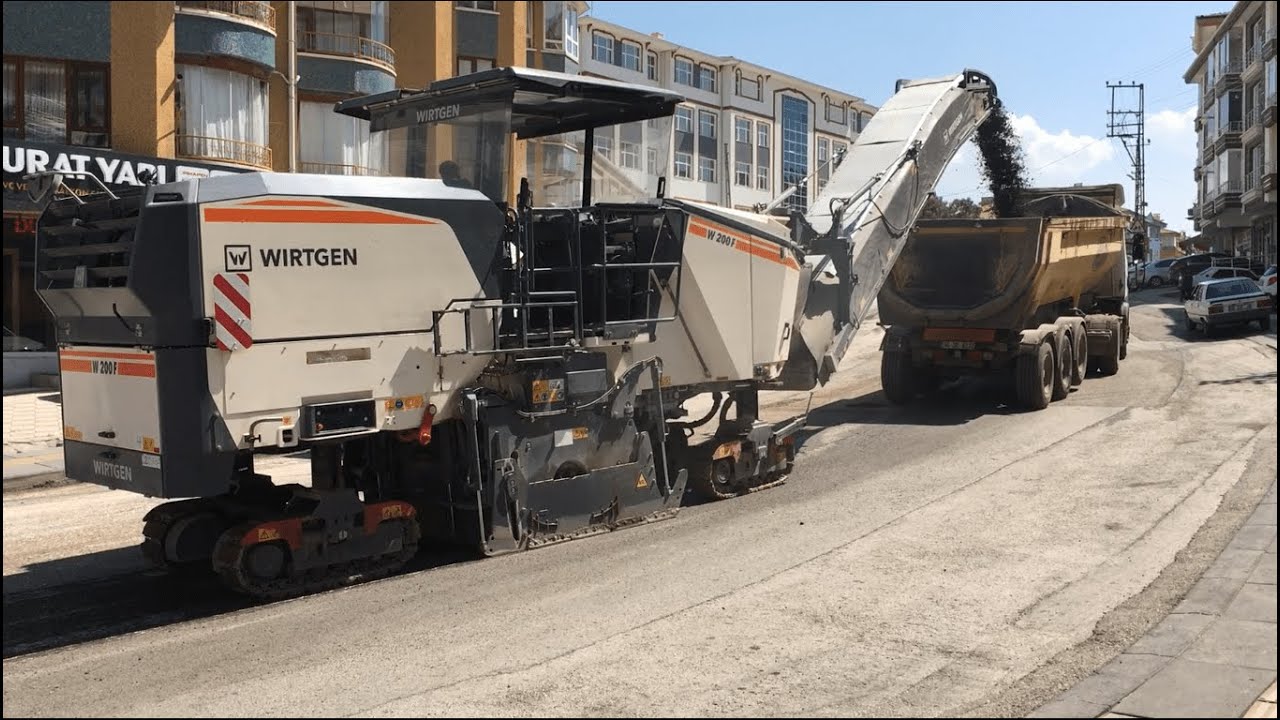 WIRTGEN W 200 F SCANIA G 420 BOBCAT S 650 ASFALT KAZIMA