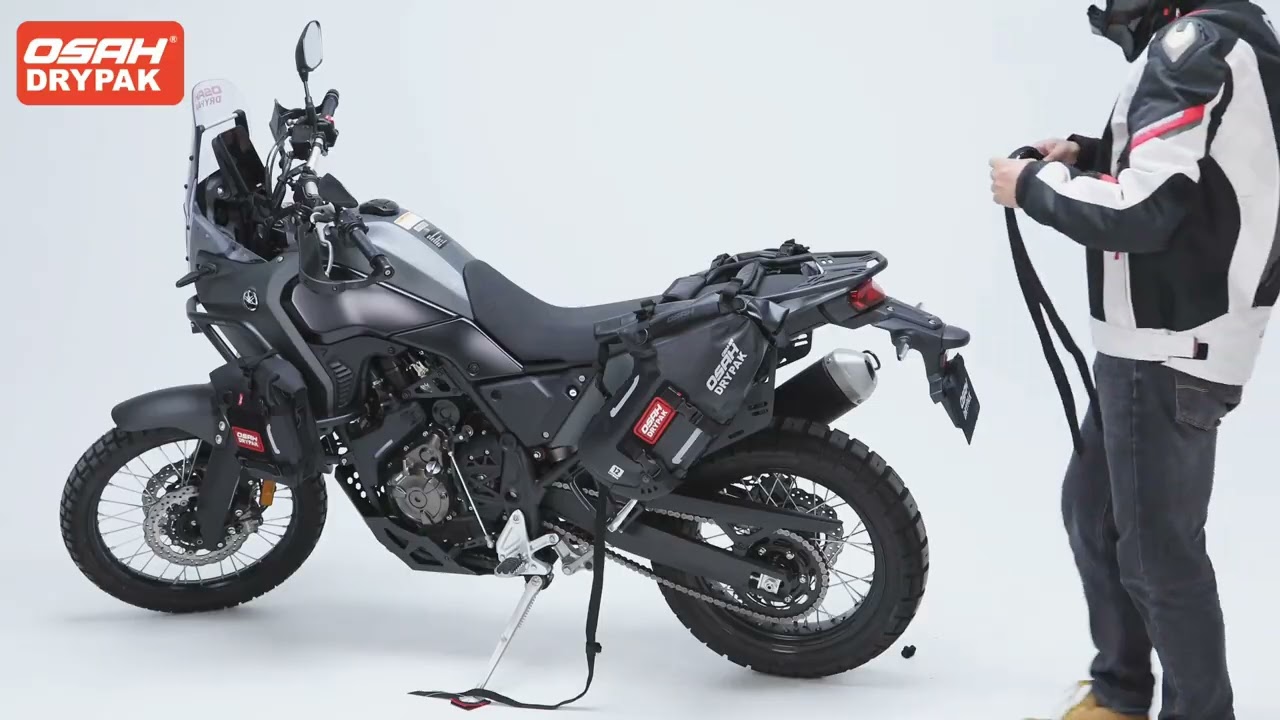 Osah Drypak DRIFT Rackless Pannier Bags Installation Instructions