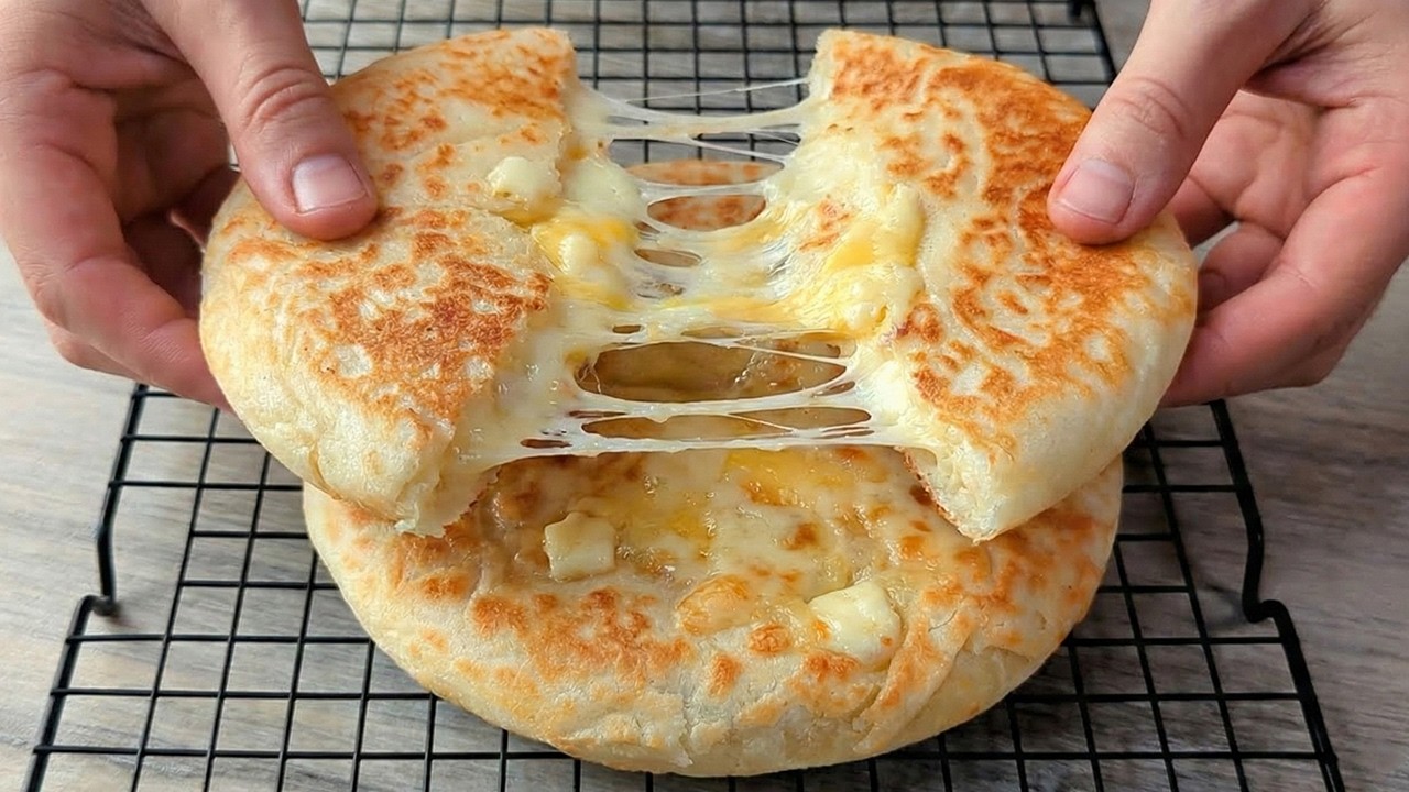 Delicious Cheese Bread For Breakfast! Never Buy Bread Again: The Easiest Daily Recipe