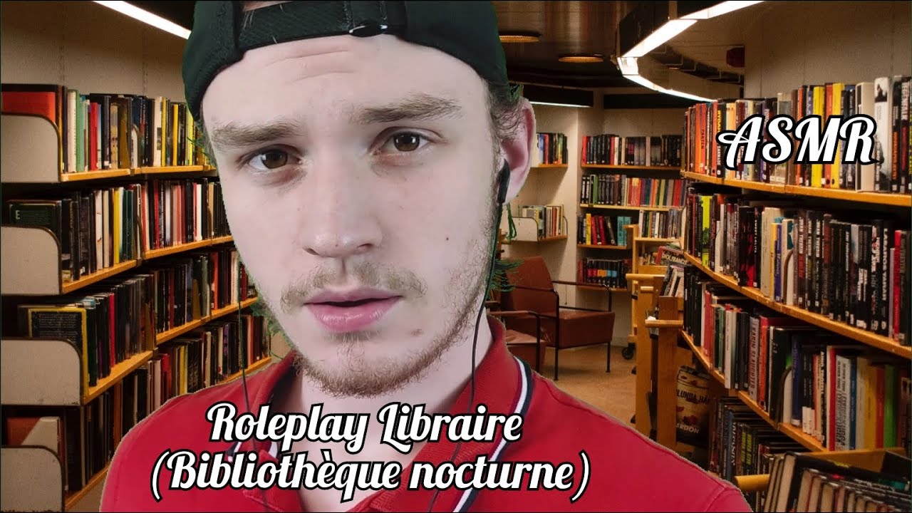 ASMR FR - Roleplay Librairie 📚 (Bibliothèque nocturne)