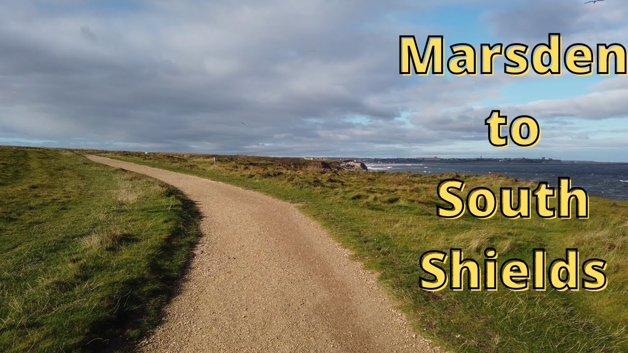 South Shields Seafront - Walking from Marsden along the Leas