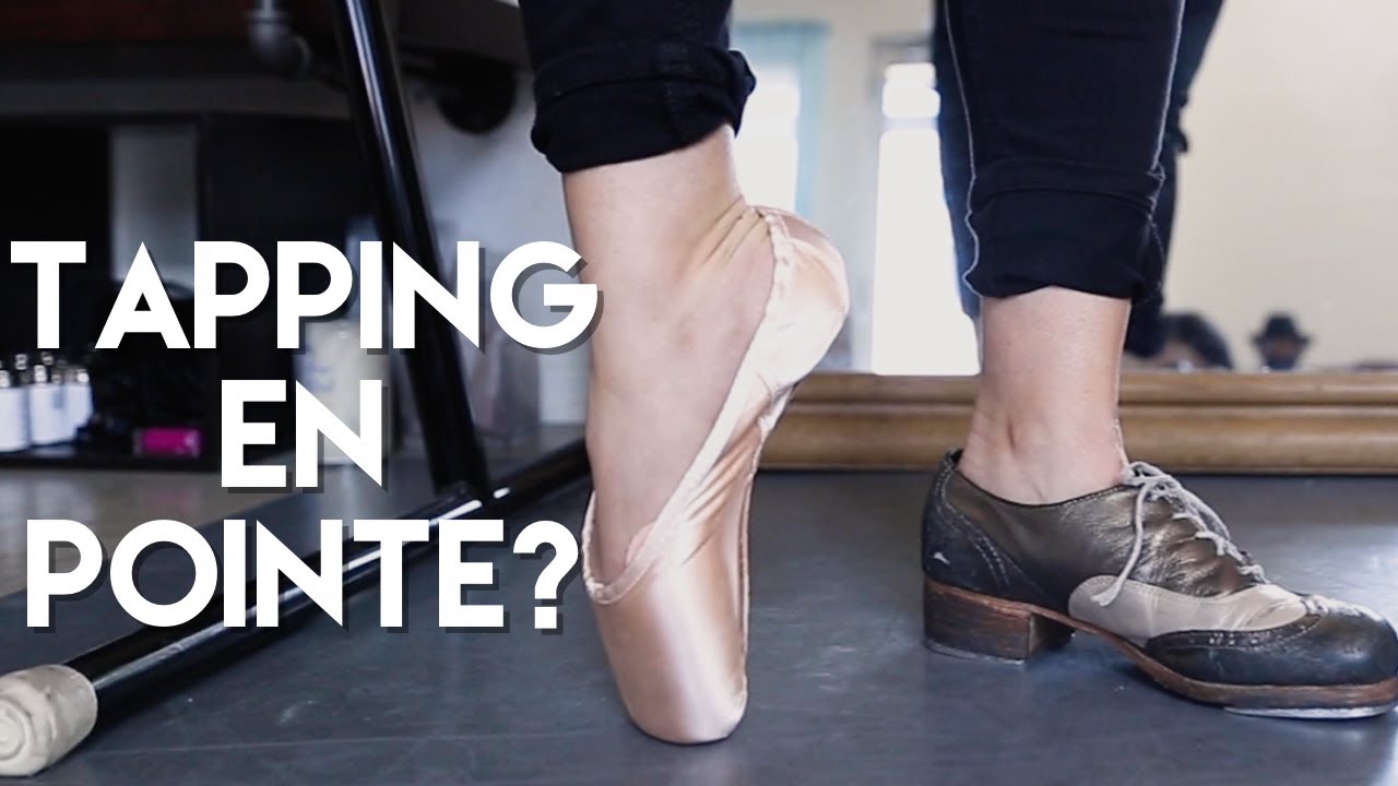 Pointe Shoe Fitting a TAP DANCER