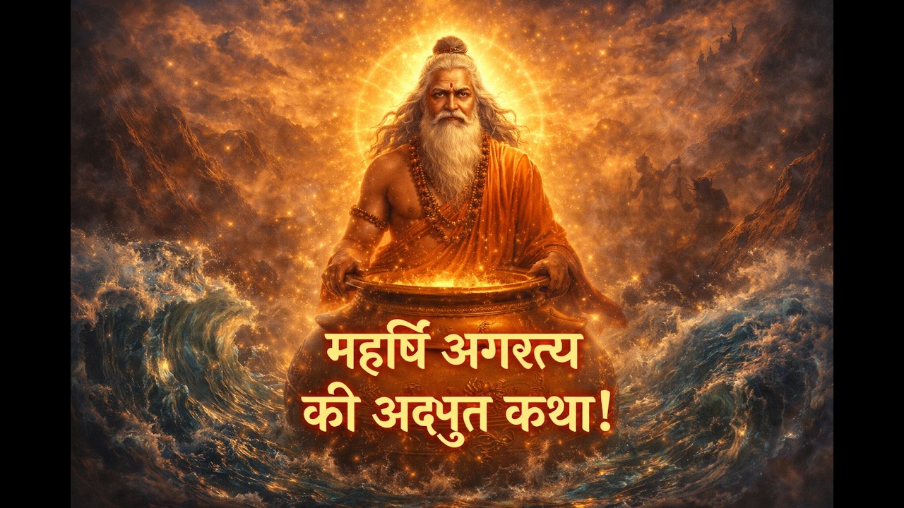 महर्षि अगस्त्य की पूरी कथा | जन्म से लेकर समुद्र पीने तक | Agastya Rishi Complete Story|कावेरी कथा
