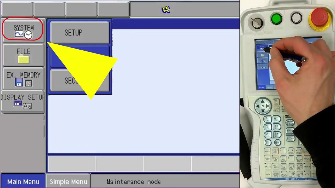 CMOS BACK-UP SAVE PROCEDURE