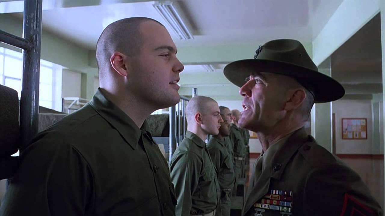 Gunnery Sgt. Hartman on modern art