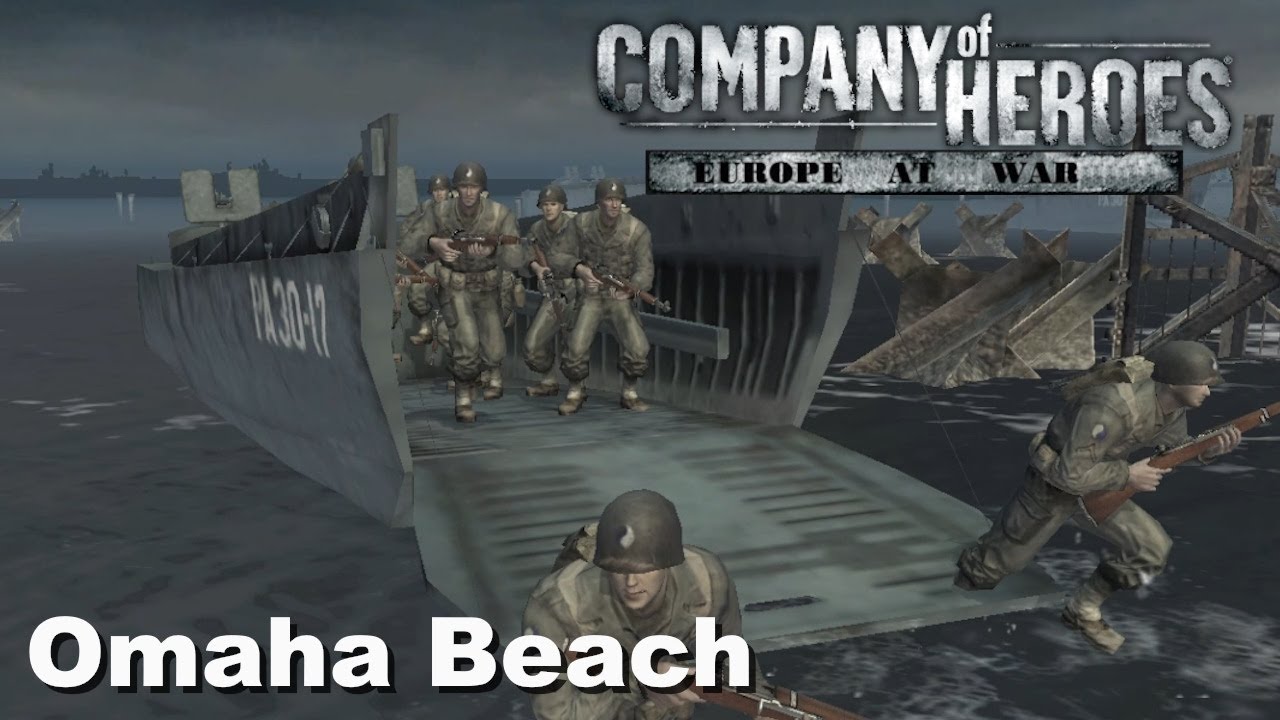 [Company of Heroes Europe at War Mod] Omaha Beach