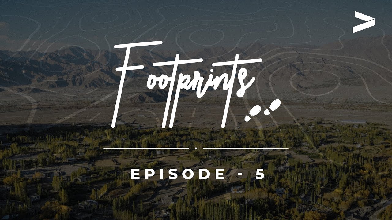 Footprints - Ep. 5 | Manali - Leh Ladakh - Travel Vlog | 448KMS Walk | AAKASH RANISON