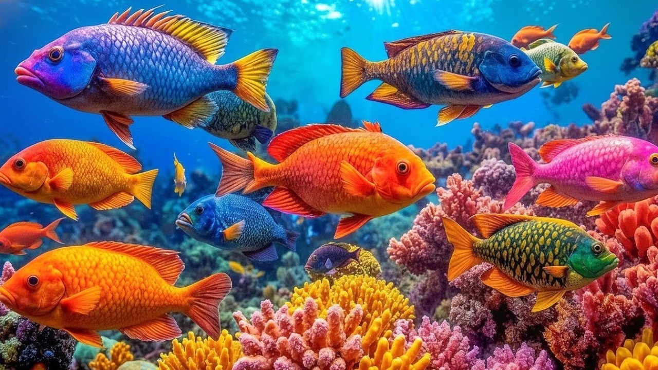 4K Aquarium Bliss 🐠 Ocean Relaxation for Deep Sleep, Stress Relief & Meditation