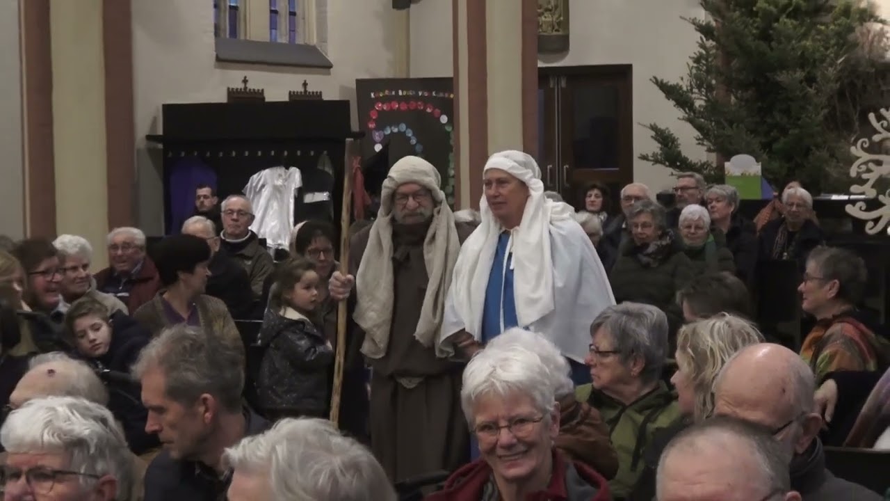 Kerstverhaal met levende kerststal