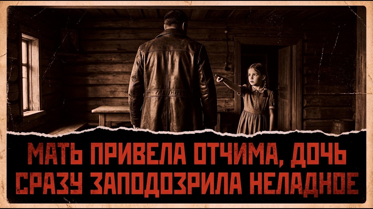 Мать привела отчима. Дочь сразу сказала: «От него пахнет сырой землей». Никто не поверил