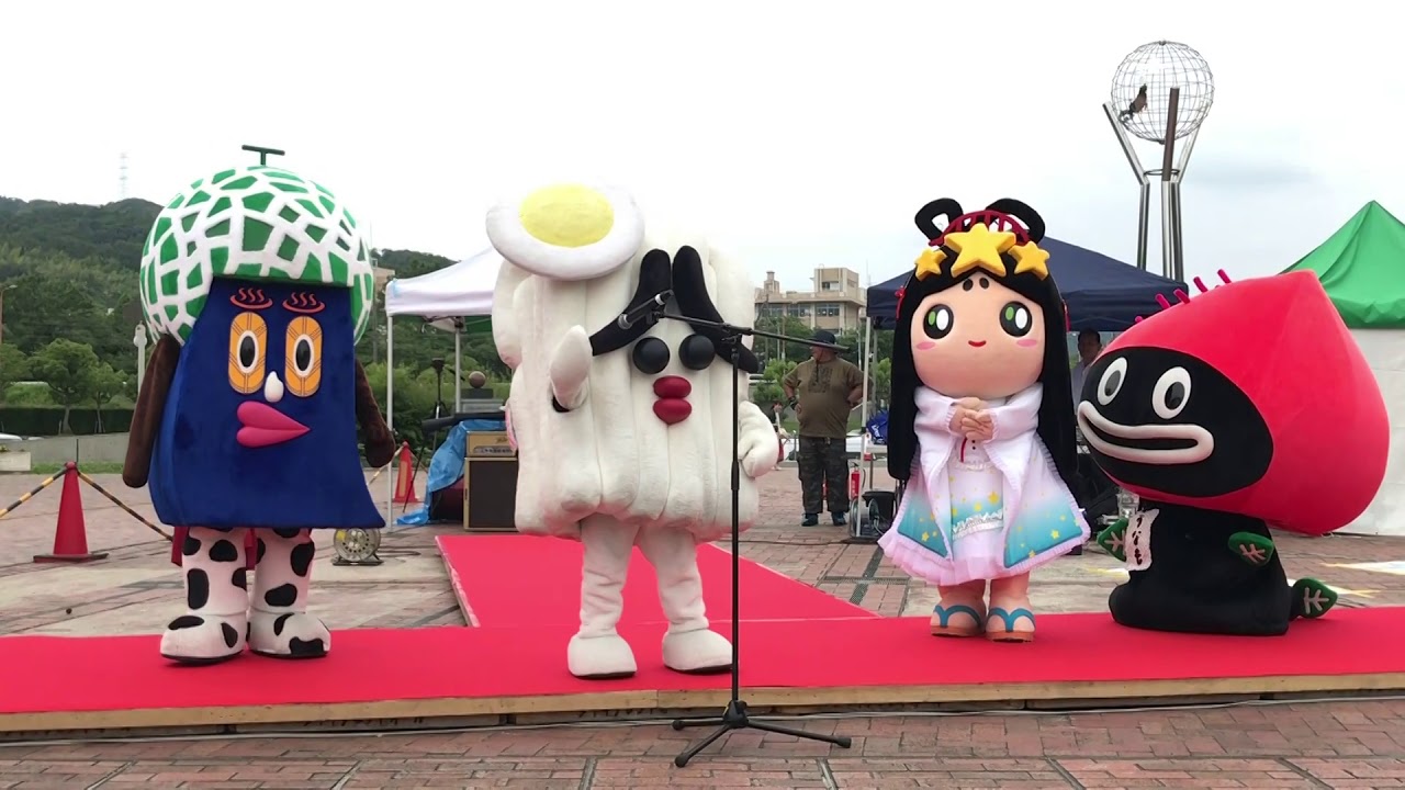 きくちくんのトーク炸裂！しゃべれる３キャラ爆笑トークステージ　「キャラパin交野2019」　2019年6月23日（日）