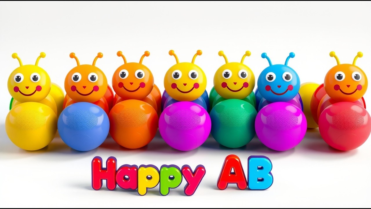 A–Z Color Discovery 🌈 | Fun Alphabet & Bright Color Names Song