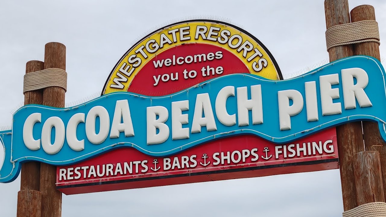 Cocoa Beach pier. Едем из Орландо в Майами по Atlantic Ocean Drive. Обзор Publix foodmarket. 