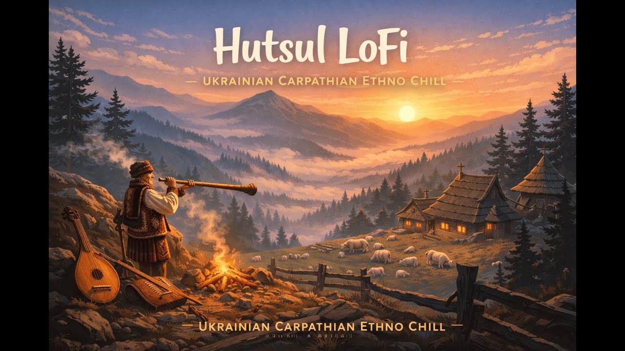 Hutsul LoFi - Ukrainian Carpathian Chill 🇺🇦 | Study, Relax, Sleep