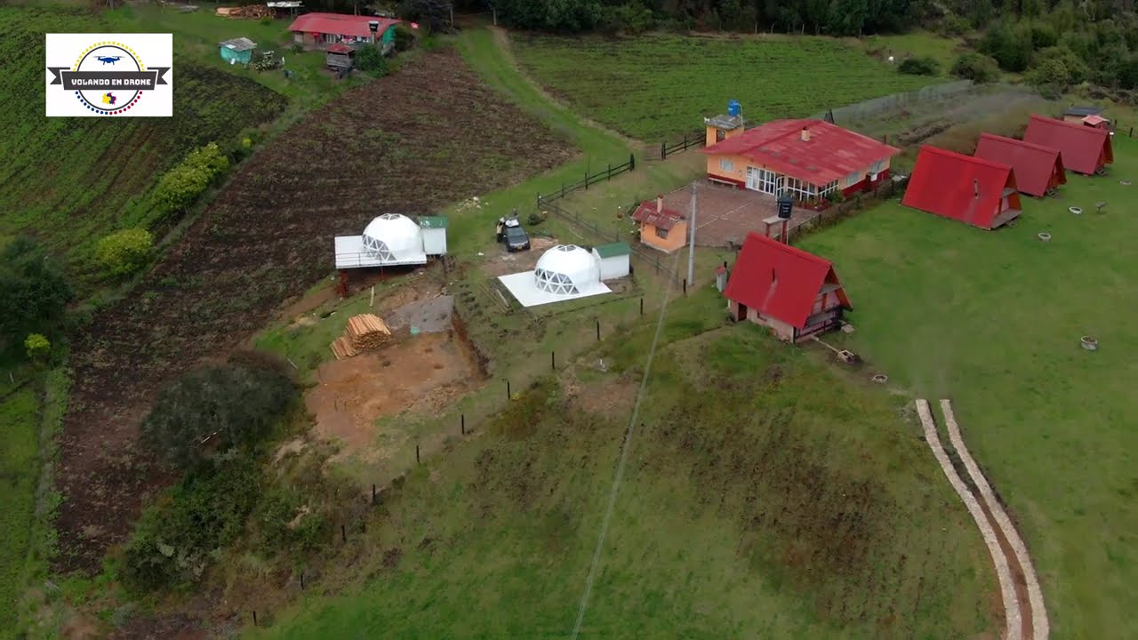 VOLANDO EN DRONE 4K -EL NEUSA N° 1  - CUNDINAMARCA- COLOMBIA