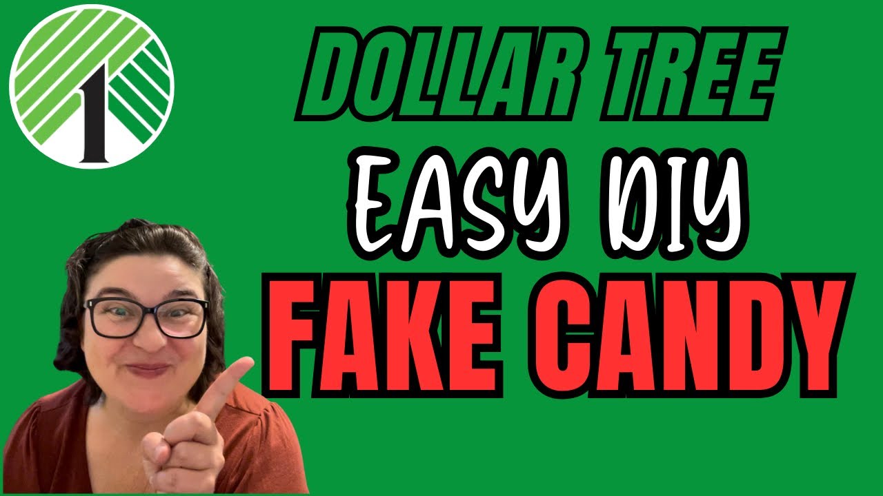 Easy DIY Fake Candy