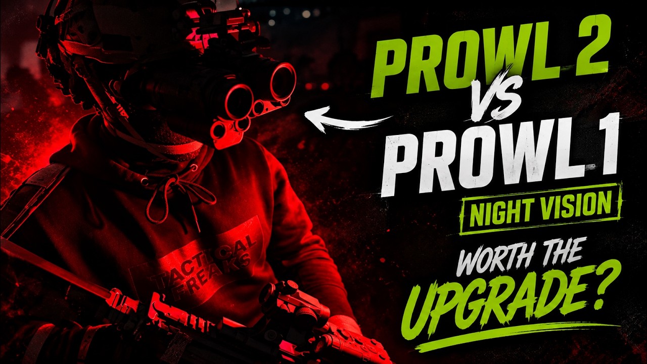 Nightfox PROWL 2 vs PROWL 1 — REAL Night Vision Test (Airsoft Review)