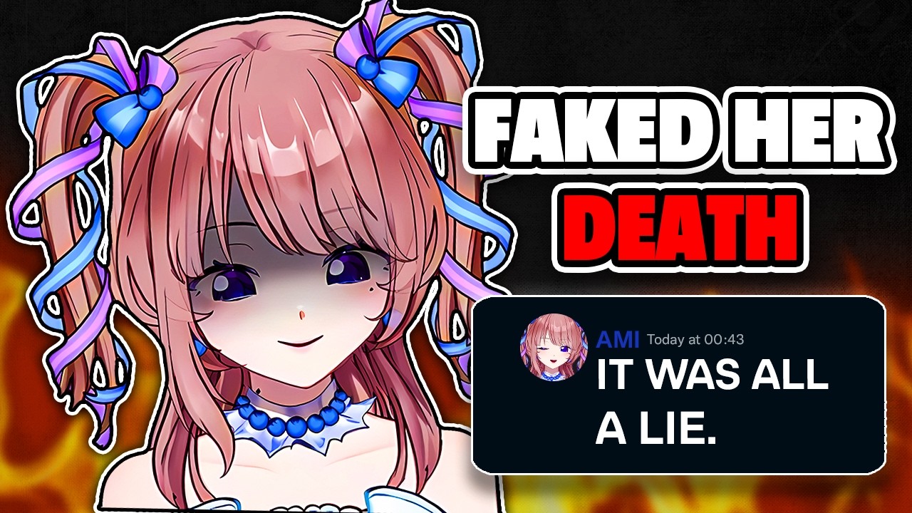 This Vtuber Faked Her Death And Agency...