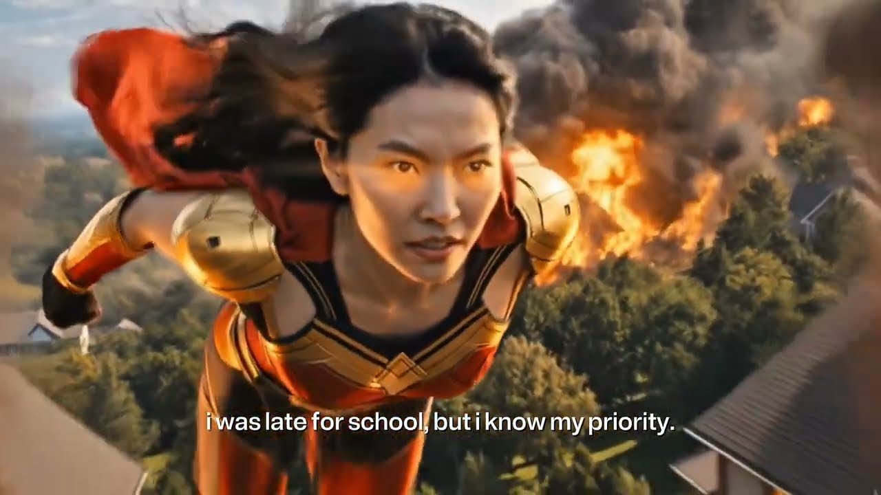 IT GOOGLE FLOW "Superhero" FILM/TRAILER ASSIGNMENT | TERM 3 SEMESTER 1 | FIONA FLANELLA 11D