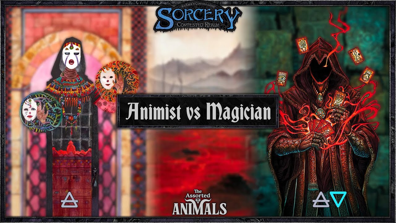ANIMIST (💨) vs MAGICIAN (💨/💧), Sorcery: Contested Realm Gameplay