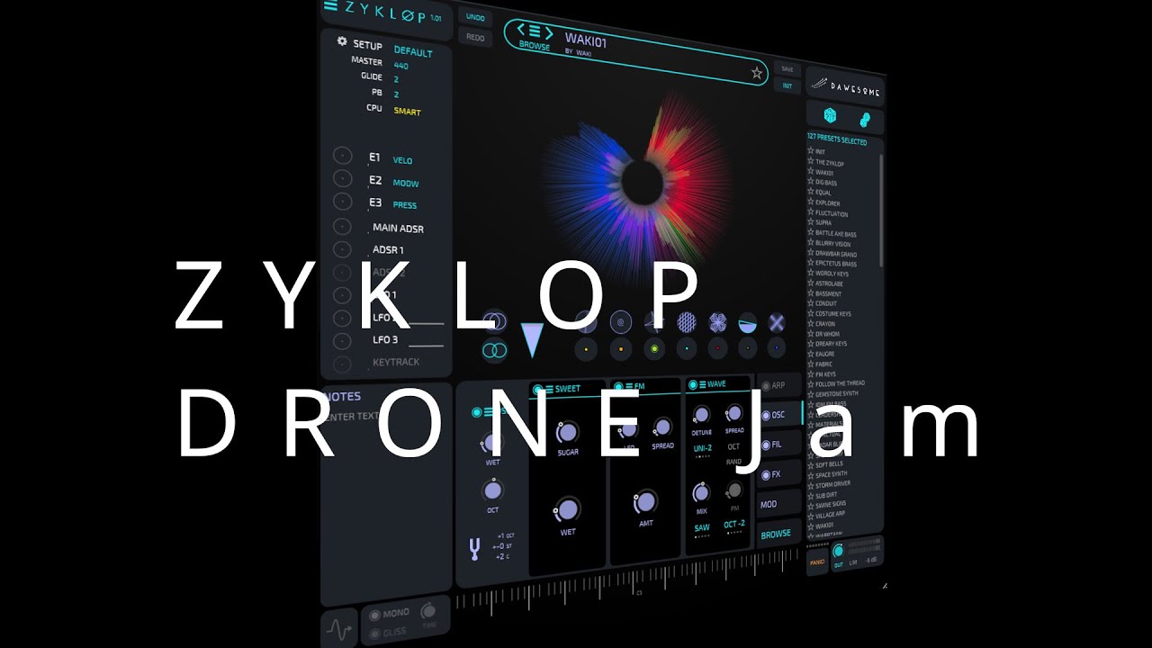 [ Zyklop ] Drone Jam with Dawesome Zyklop Synthesizer