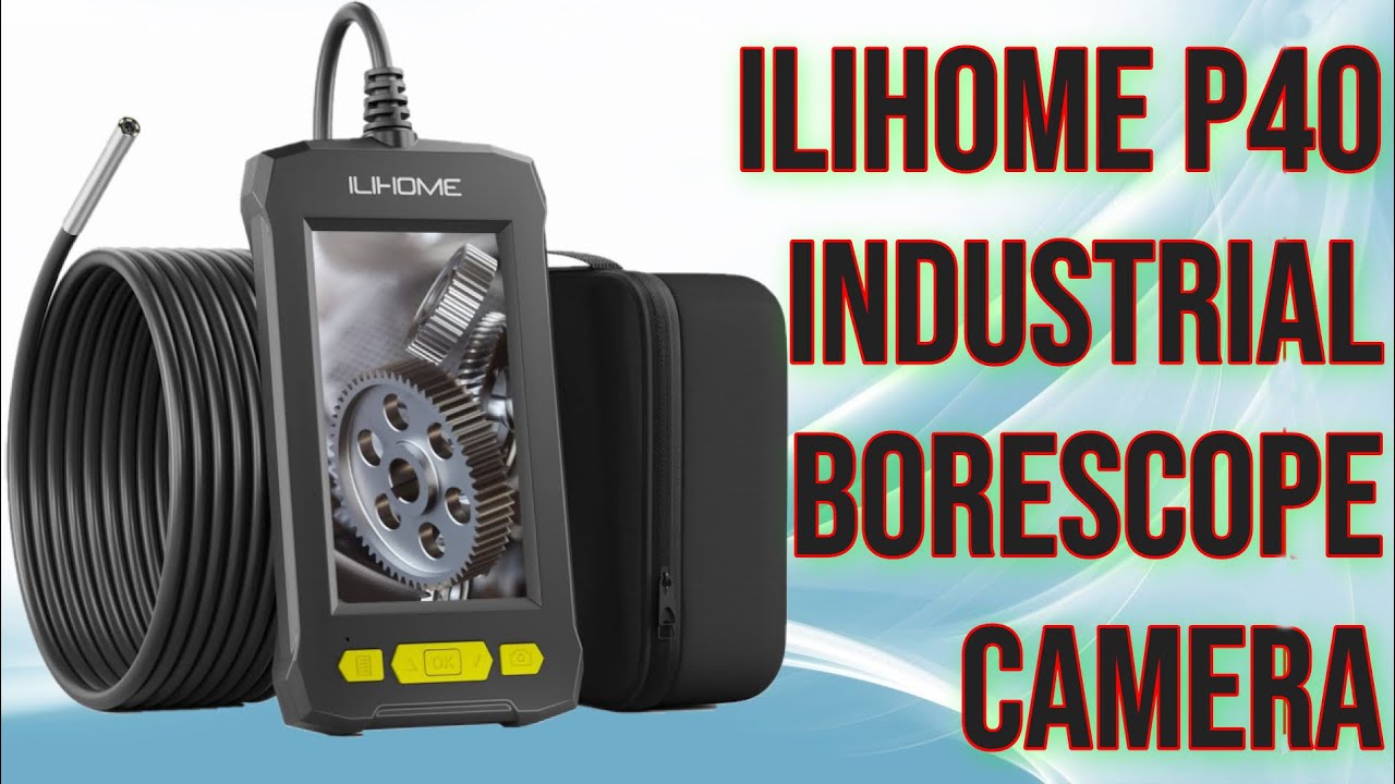 ilihome P40 industrial borescope camera REVIEW