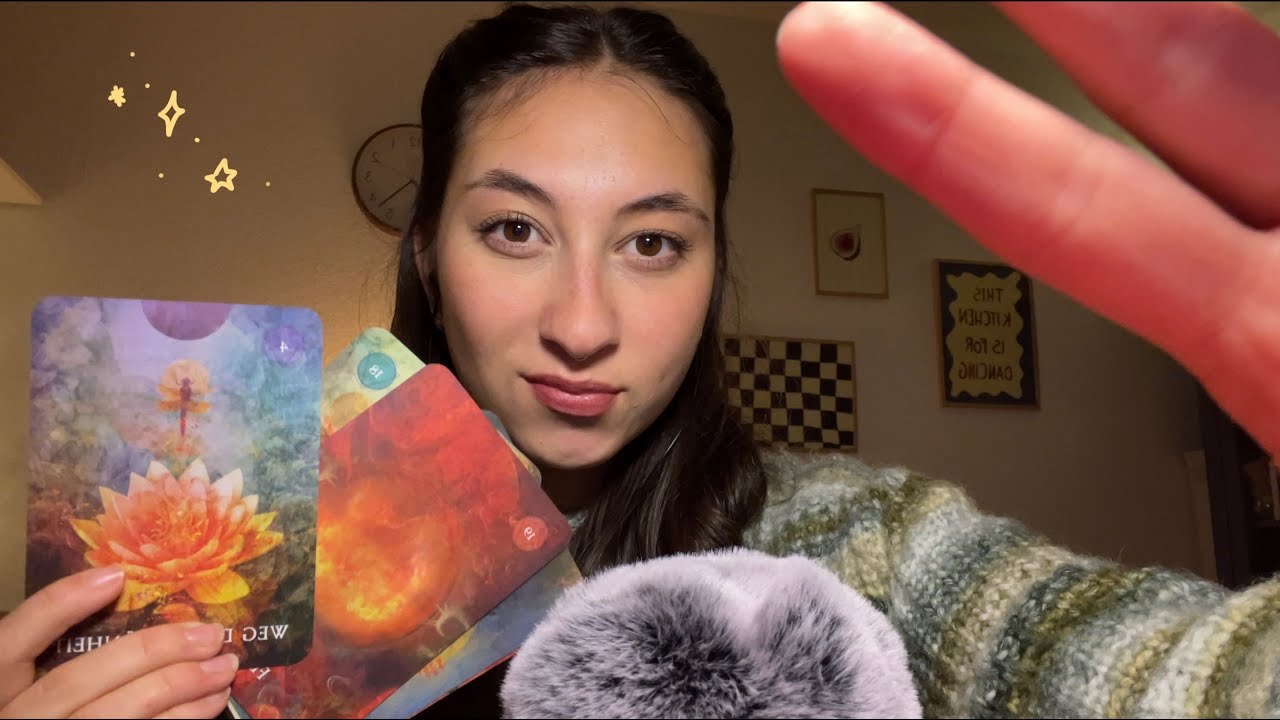 ASMR | dein Energie Reset für das neue Jahr 🌙 (Energy plucking, Orakel, Affirmationen) 