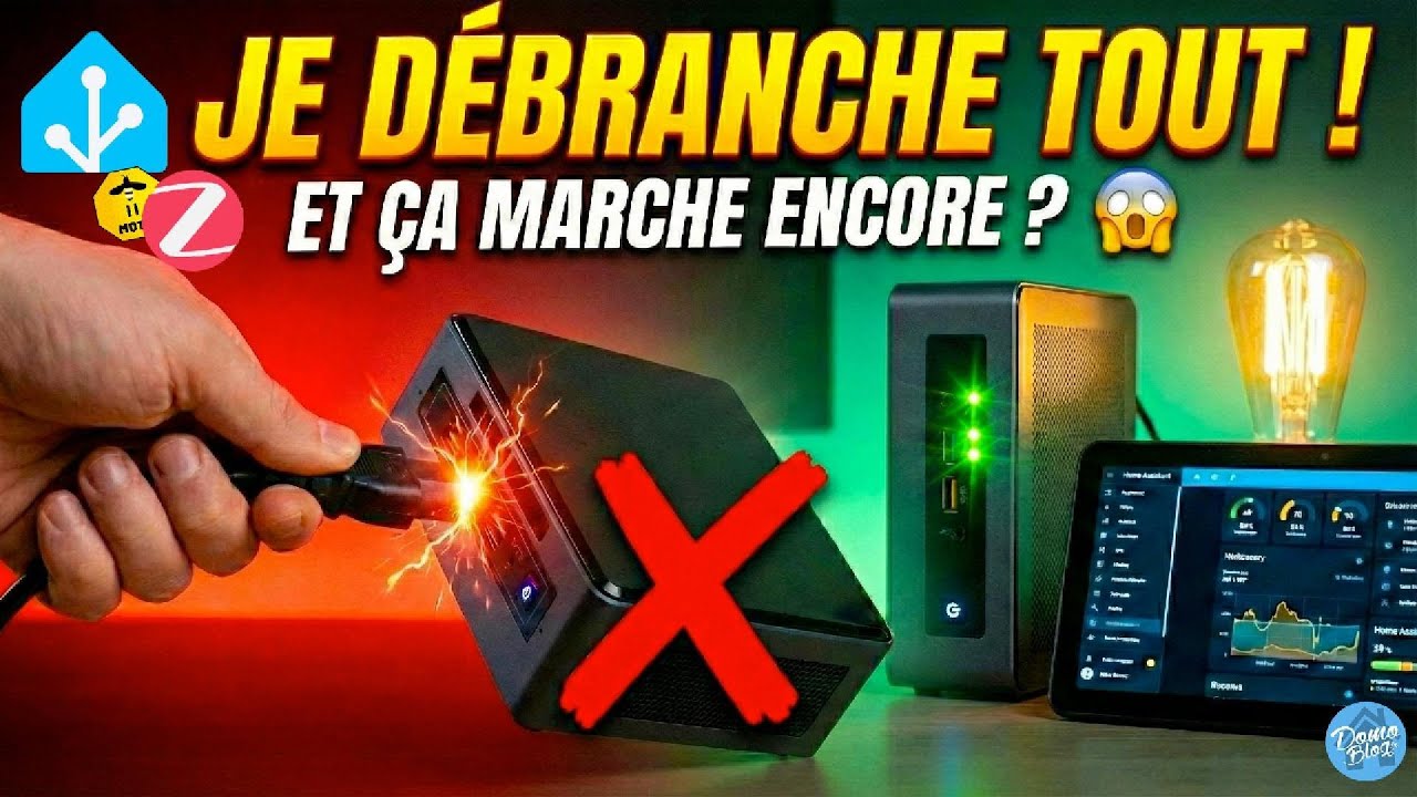 Je casse mon serveur domotique Home Assistant ! (Il s'auto-répare 😱)