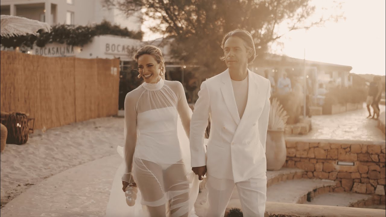 Beach Wedding Film in Formentera - Angela & Filippo Inzaghi | Gipsy Kings Live