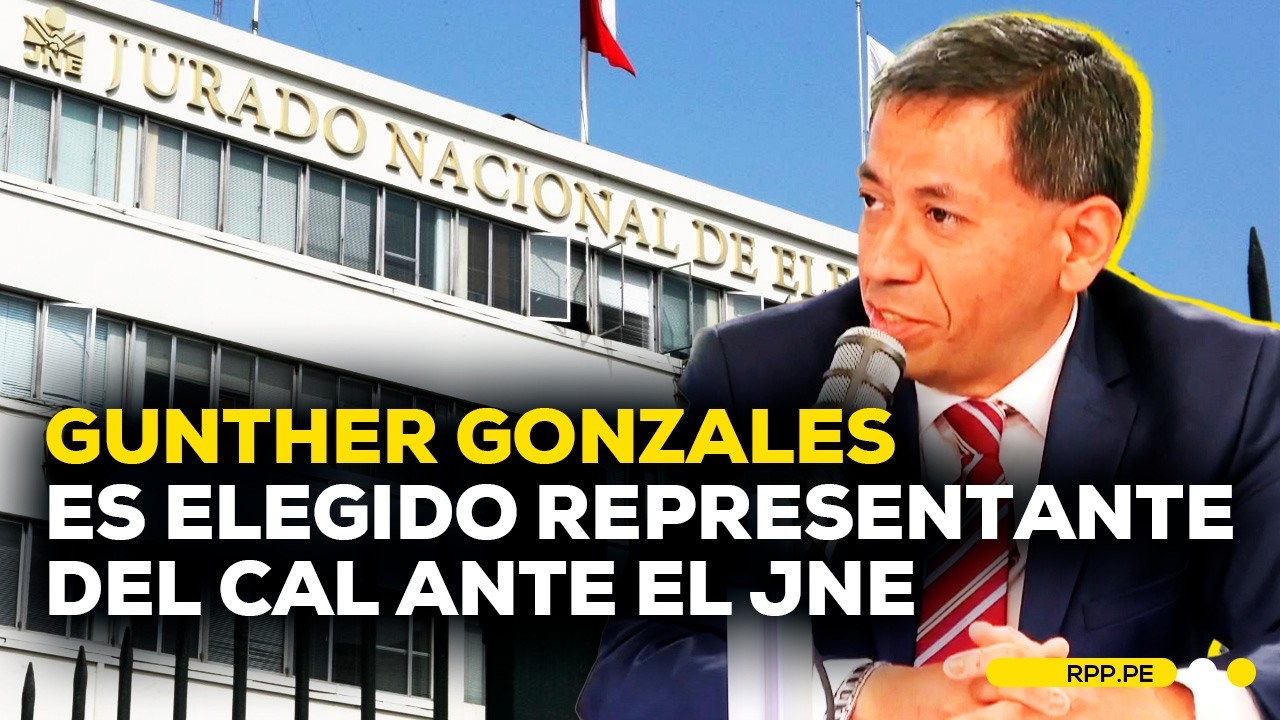 ⚖️ Gunther Gonzales Barrón elegido como representante de los abogados en el JNE #ADNRPP | ENTREVISTA