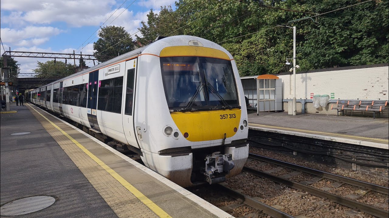 Trains at Woodgrange Park 5/10/24