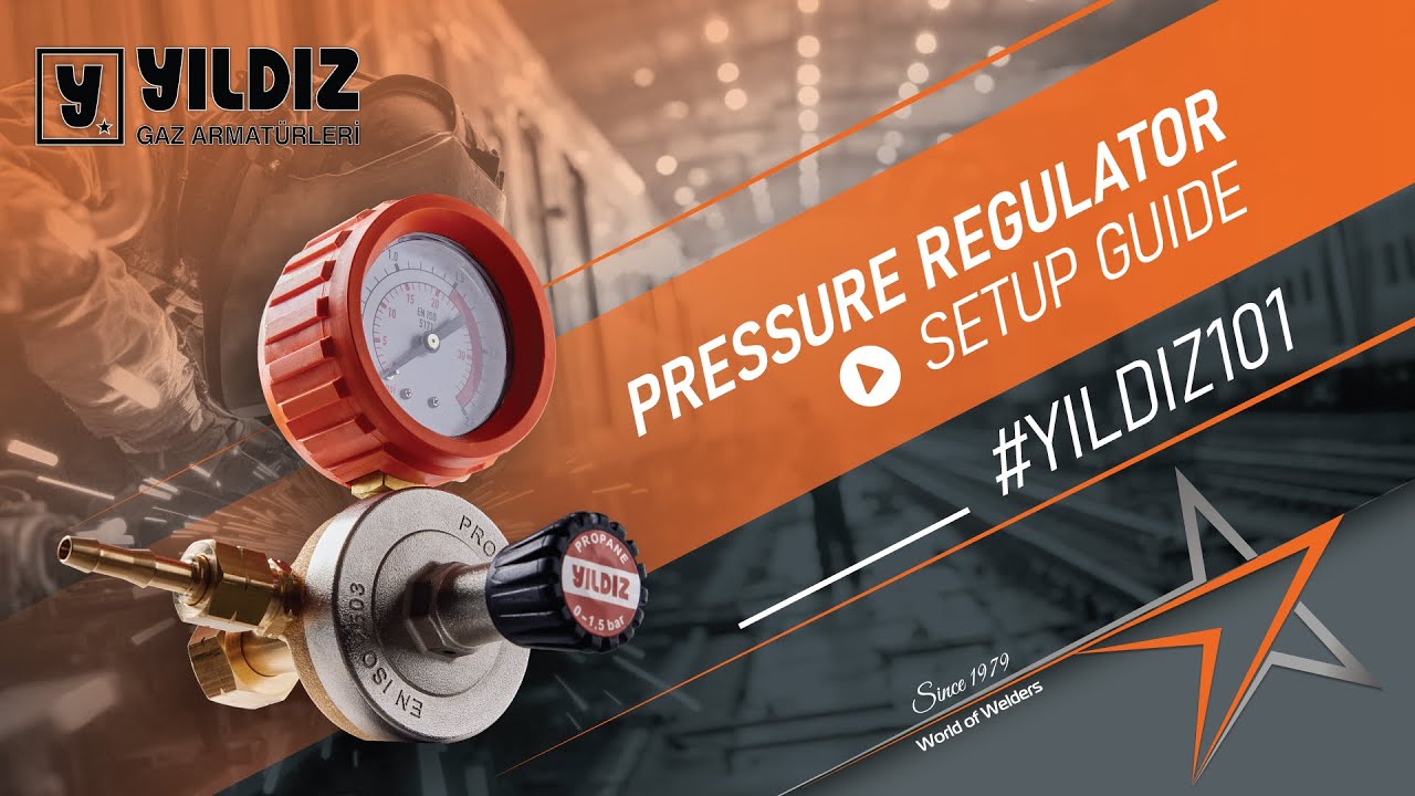 Propane Pressure Regulator - Correct Usage and Installation Guide | Yıldız101 (Model: 5120)
