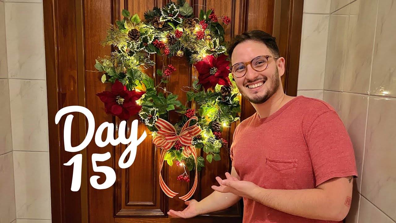 Advent Calendar - Day 15 - Wreath and Day Vlog!